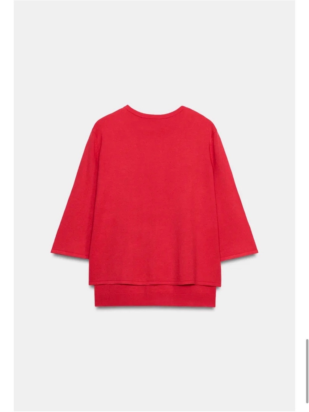 Red Button-Up Top - Picture 4 of 5